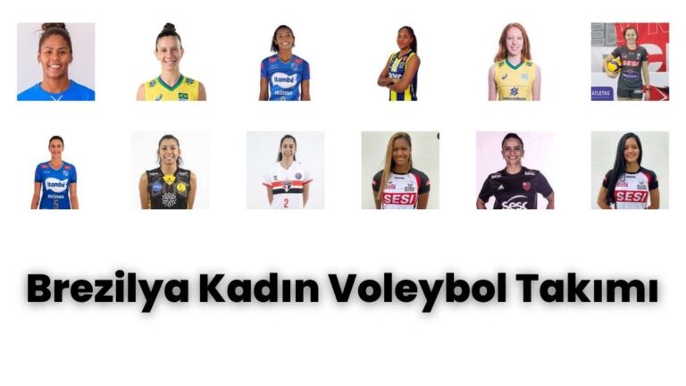 Brezilya Kadın Voleybol Takımı Oyuncuları